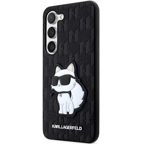 Karl Lagerfeld KLHCS23MSAKLHCPK S23+ S916 hardcase black/black Saffiano Monogram Choupette