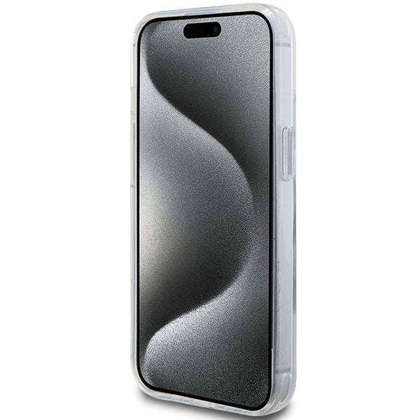 Karl Lagerfeld KLHMP15MHMRSCHH iPhone 15 Plus 6.7" white/white hardcase Ring Stand Choupette Head MagSafe