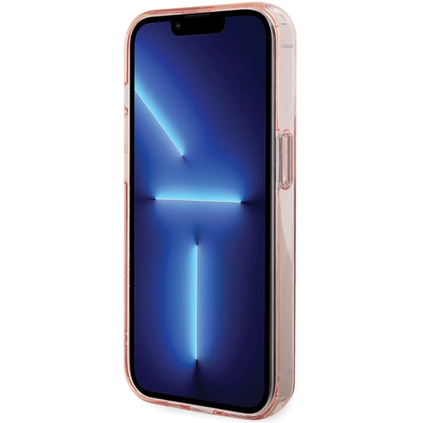 Karl Lagerfeld KLHMP15XHMRSCHP iPhone 15 Pro Max 6.7" pink/pink hardcase Ring Stand Choupette Head MagSafe