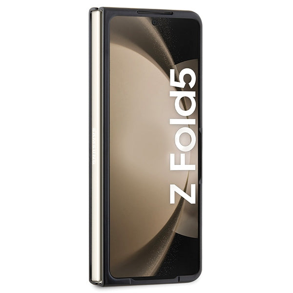 Karl Lagerfeld Saffiano Karl&Choupette Pin case for Samsung Galaxy Z Fold 5 - black