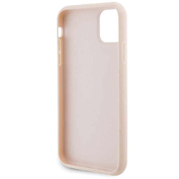 Karl Lagerfeld Quilted K Pattern case for iPhone 11 / Xr - pink