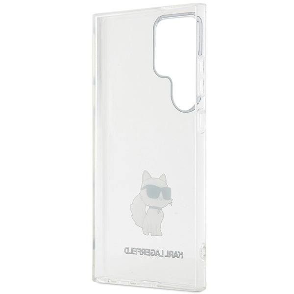 Karl Lagerfeld IML Choupette case for Samsung Galaxy S24 Ultra - transparent