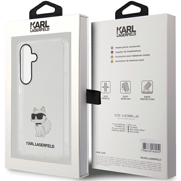 Karl Lagerfeld KLHCS24MHNCHTCT S24+ S926 transparent hardcase IML Choupette