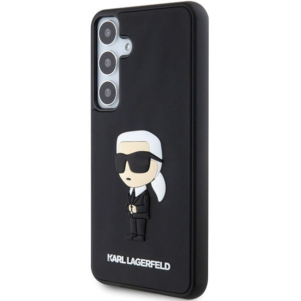 Karl Lagerfeld 3D Rubber Ikonik case for Samsung Galaxy S24 - black