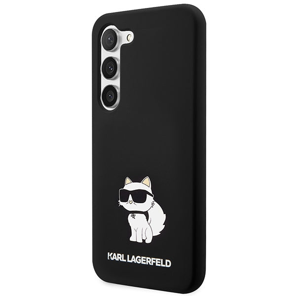 Karl Lagerfeld Silicone Choupette case for Samsung Galaxy S24+ - black