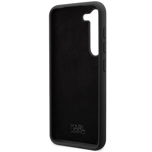 Karl Lagerfeld Silicone Choupette case for Samsung Galaxy S24+ - black