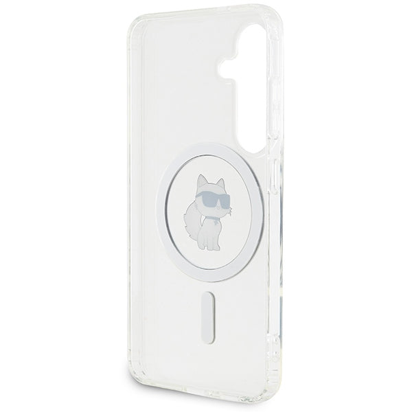 Karl Lagerfeld IML Choupette MagSafe case for Samsung Galaxy S24 - transparent