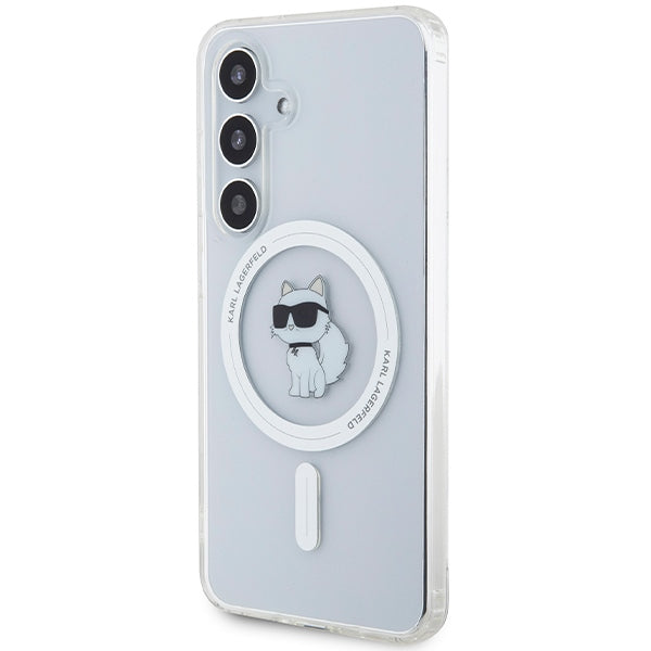 Karl Lagerfeld IML Choupette MagSafe case for Samsung Galaxy S24 - transparent