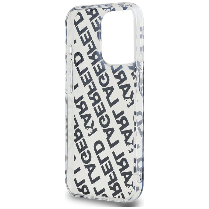 Karl Lagerfeld IML Fullover Logo case for iPhone 15 Pro Max - gold