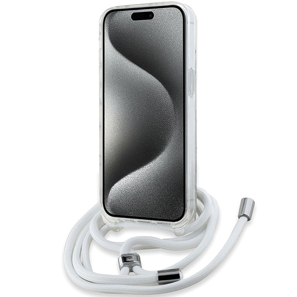 Karl Lagerfeld IML Choupette Head &amp; Cord MagSafe case for iPhone 13 / 14 / 15 - transparent