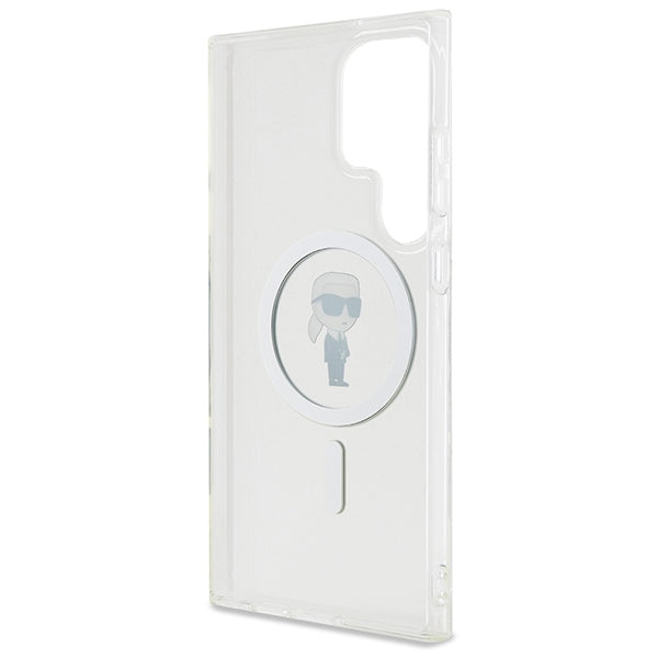 Karl Lagerfeld IML Ikonik MagSafe case for Samsung Galaxy S24 Ultra - transparent