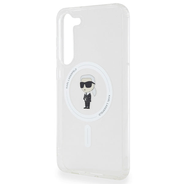 Karl Lagerfeld IML Ikonik MagSafe case for Samsung Galaxy S24+ - transparent