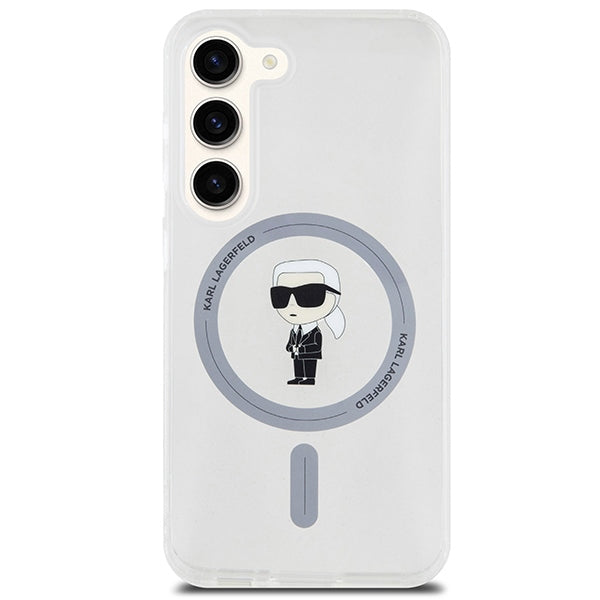 Karl Lagerfeld IML Ikonik MagSafe case for Samsung Galaxy S24 - transparent