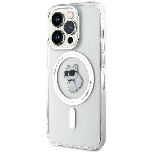 Karl Lagerfeld IML Choupette MagSafe case for iPhone 14 Pro - transparent