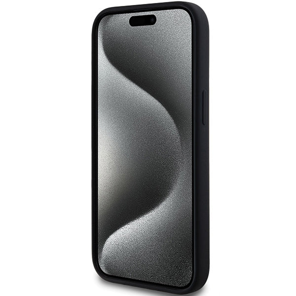 Karl Lagerfeld Silicone Choupette Head MagSafe Case for iPhone 15 Plus / 14 Plus - Black