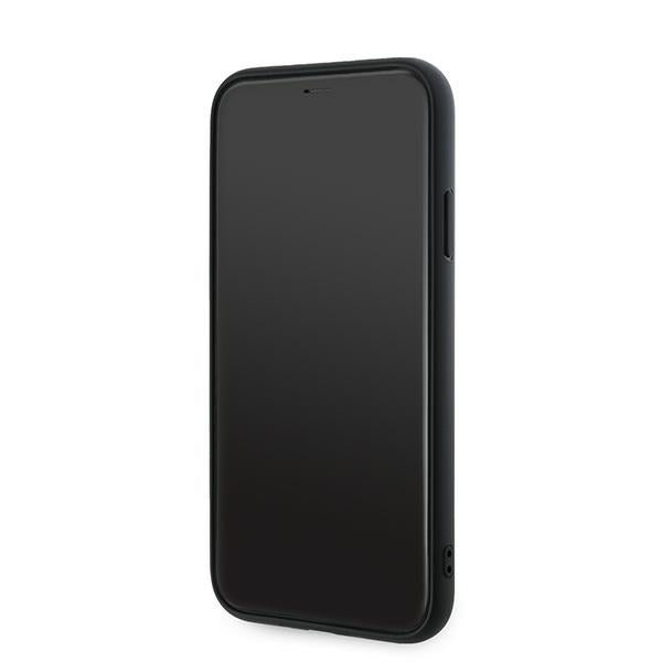 Karl Lagerfeld Diagonal Quilted Script case for iPhone 11 / Xr - black
