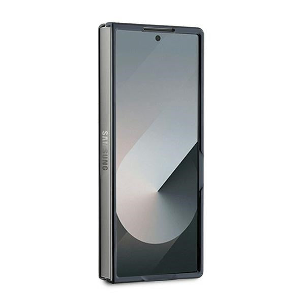 Karl Lagerfeld Saffiano Metal Pin Case for Samsung Galaxy Z Fold 6 - Black