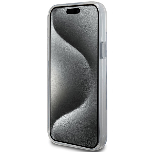Karl Lagerfeld KLHMP15MHMRSKCH iPhone 15 Plus / 14 Plus 6.7" white/white hardcase Ring Stand Karl&amp;Choupette MagSafe