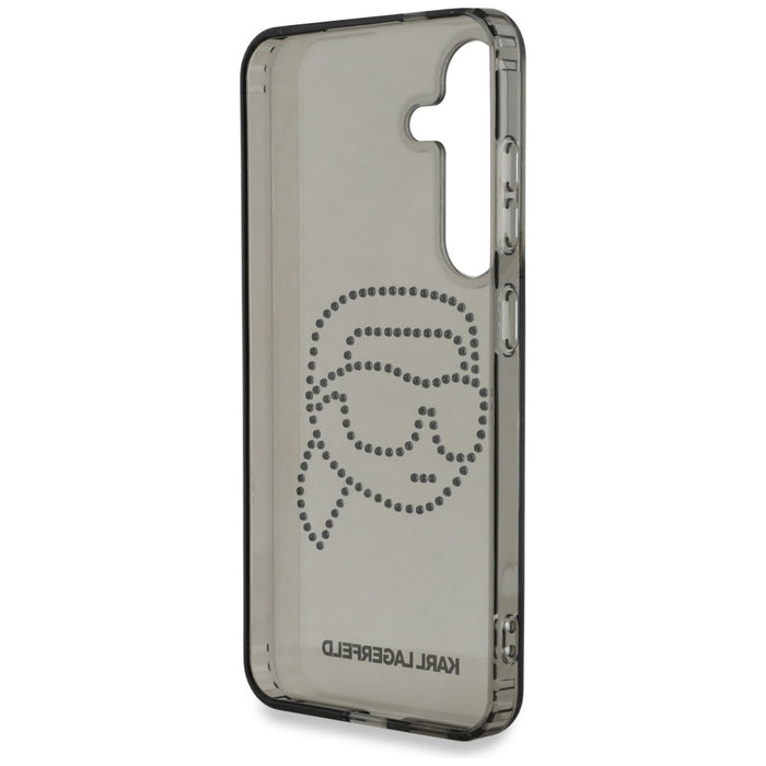 Case Karl Lagerfeld Rhinestones Karl Head Logo Samsung Galaxy S25 black