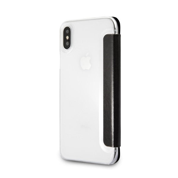 Karl Lagerfeld Signature Glitter iPhone X/Xs Case - Black