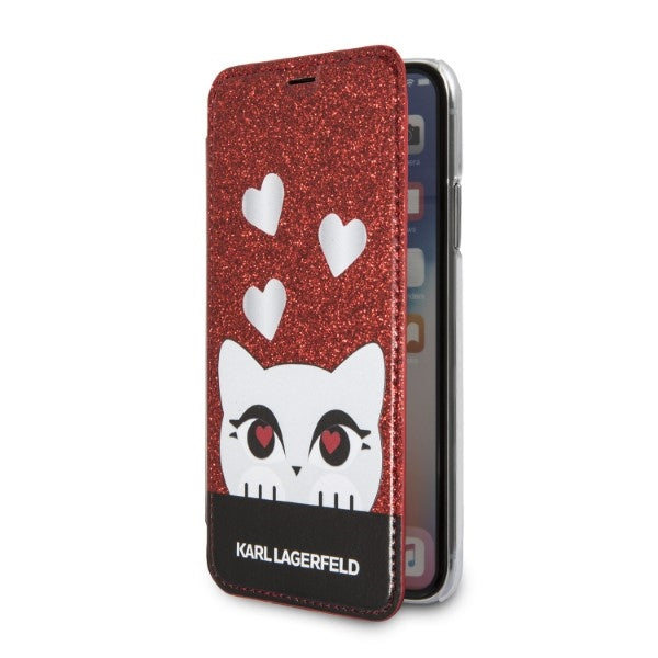 Karl Lagerfeld Valentine iPhone X/XS Case - Red