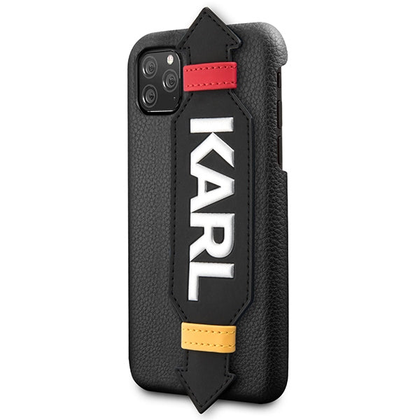 Karl Lagerfeld Strap Case for iPhone 11 Pro 5.8" - Black