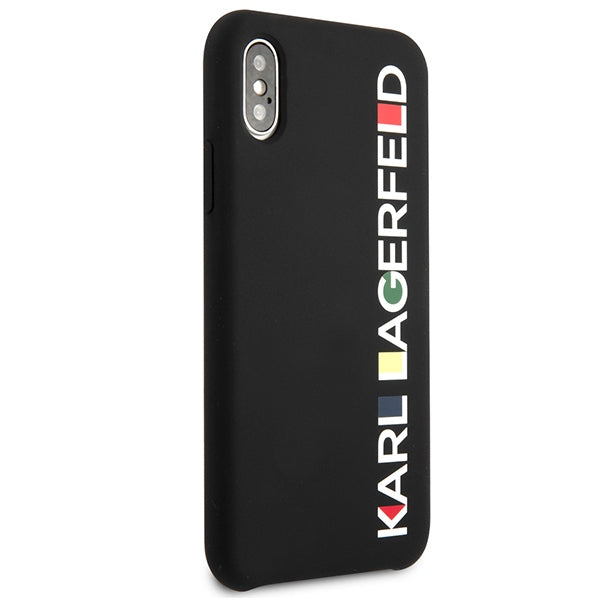 Karl Lagerfeld Glossy Bauhaus iPhone X/XS Case - Black
