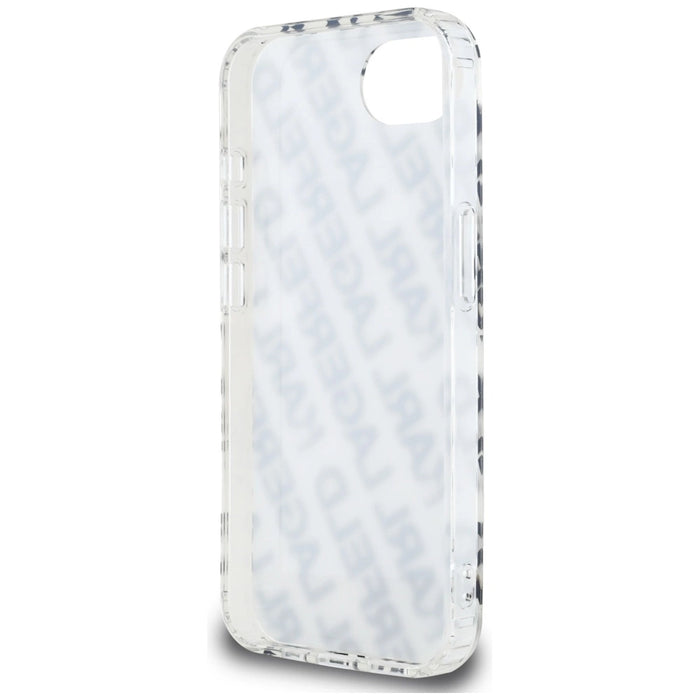 Karl Lagerfeld IML Repeat Logo iPhone 16e Case - Gold