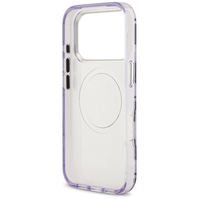 Karl Lagerfeld IML KL Monogram MagSafe Case for iPhone 17 Pro - Purple