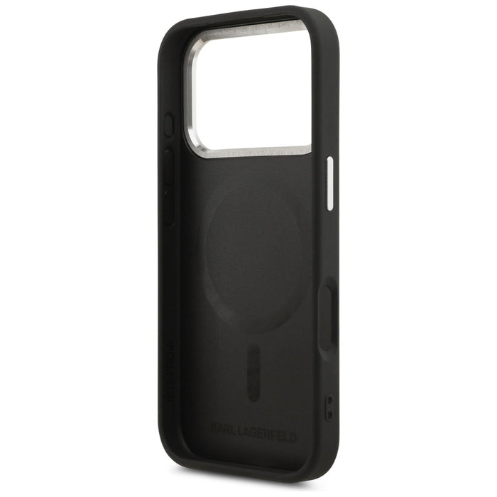 Karl Lagerfeld Karl RSG Logo MagSafe Case for iPhone 17 Pro Max - Black
