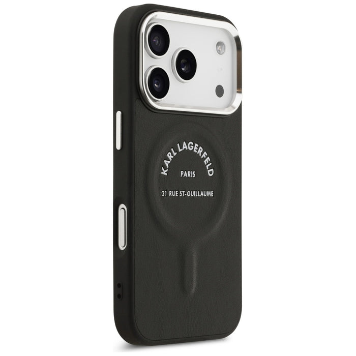 Karl Lagerfeld Karl RSG Logo MagSafe Case for iPhone 17 Pro Max - Black