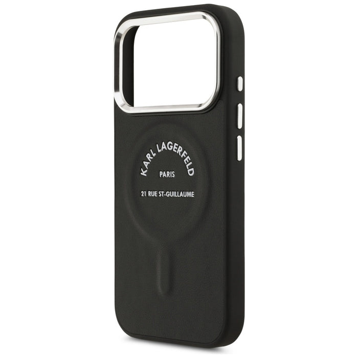 Karl Lagerfeld Karl RSG Logo MagSafe Case for iPhone 17 Pro Max - Black