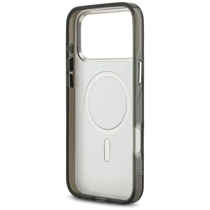 Karl Lagerfeld IML Aquarelle Karl &amp; Choupette &amp; Logo MagSafe Case for iPhone 17 Pro - Black