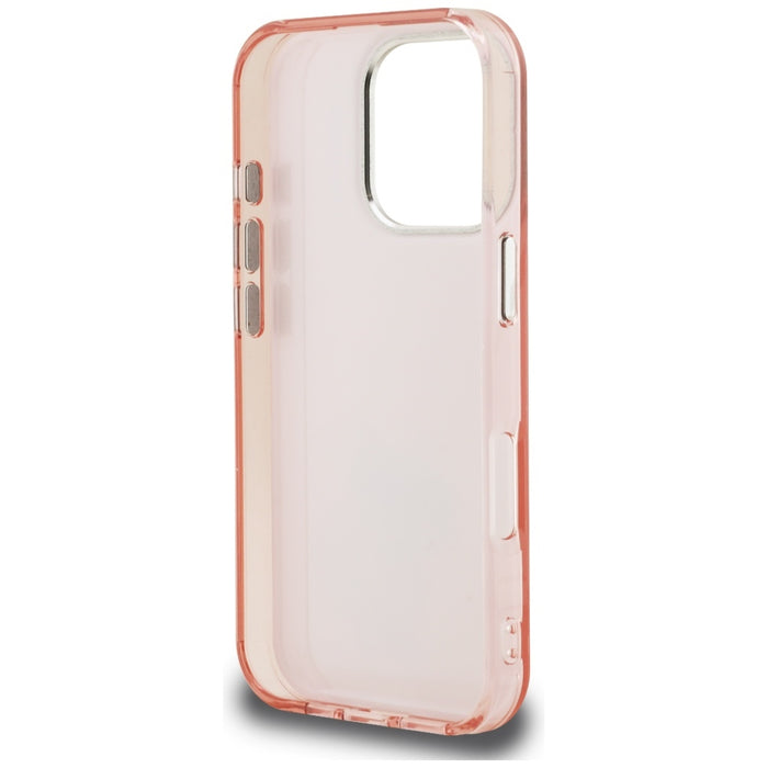 Karl Lagerfeld IML Aquarelle Choupette &amp; Logo iPhone 16 Pro Case - Pink