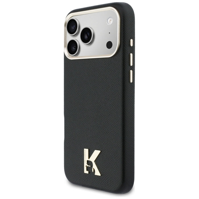 Karl Lagerfeld Karl Head Logo MagSafe Case for iPhone 17 Pro Max - Black
