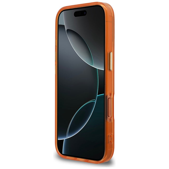 Karl Lagerfeld IML K Head Logo MagSafe Case for iPhone 17 Pro - Orange