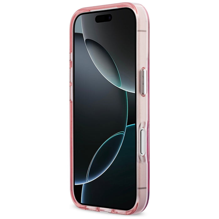 Karl Lagerfeld IML Peekaboo MagSafe Case for iPhone 17 Pro - Pink