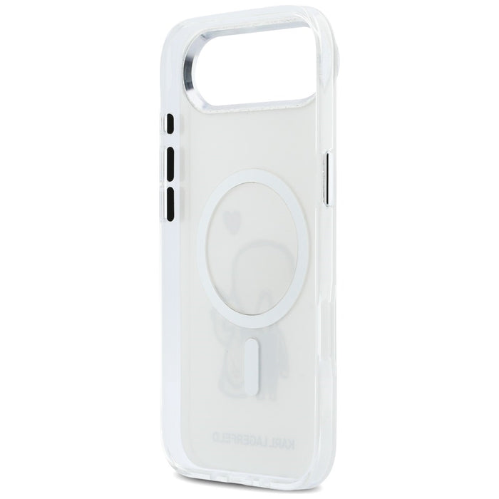 Karl Lagerfeld Karl &amp; Choupette Back MagSafe Case for iPhone Air - Clear