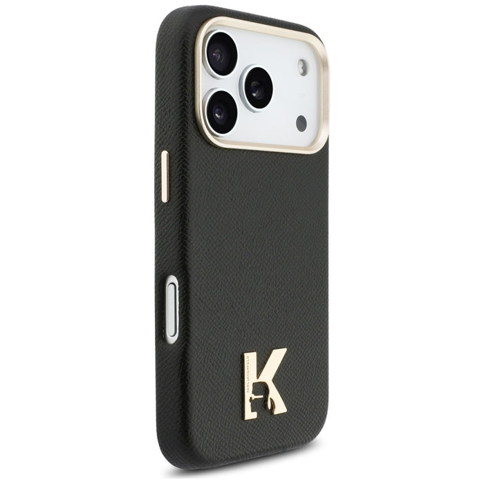 Karl Lagerfeld Karl Head Logo MagSafe Case for iPhone 17 Pro - Black