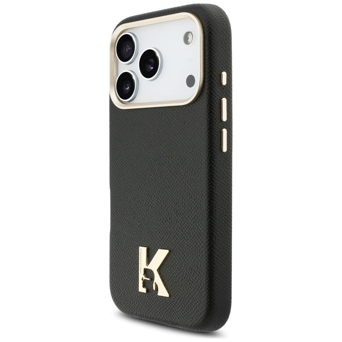 Karl Lagerfeld Karl Head Logo MagSafe Case for iPhone 17 Pro - Black