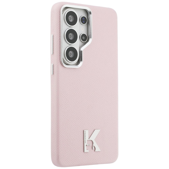 Karl Lagerfeld K Metal Logo MagSafe Case for Samsung Galaxy S26 Ultra - Pink