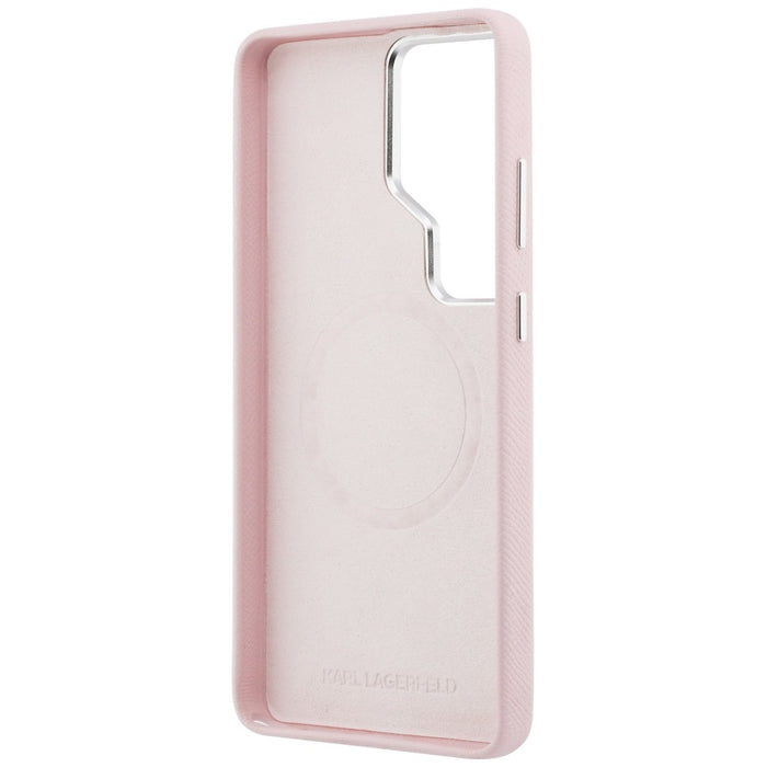 Karl Lagerfeld K Metal Logo MagSafe Case for Samsung Galaxy S26 Ultra - Pink