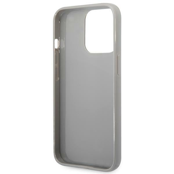 Karl Lagerfeld Karl Lagerfeld Monogram Iridescent case for iPhone 14 Pro - silver