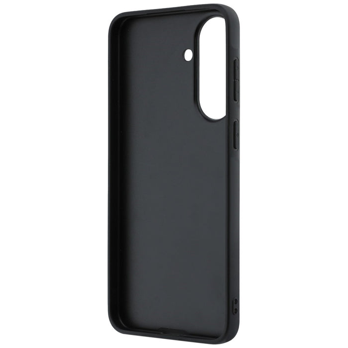 Karl Lagerfeld Case with Karl&Choupette Heads Pins&Logo for Samsung Galaxy A57 5G - Black