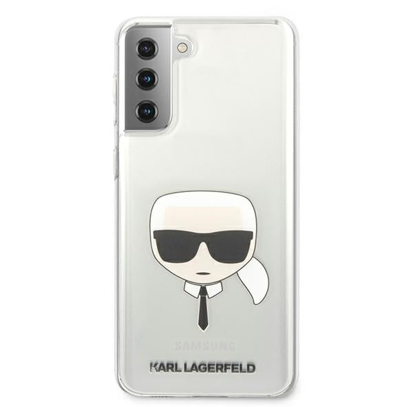 Karl Lagerfeld Karl&#39;s Head Case for Samsung Galaxy S21+ - Transparent