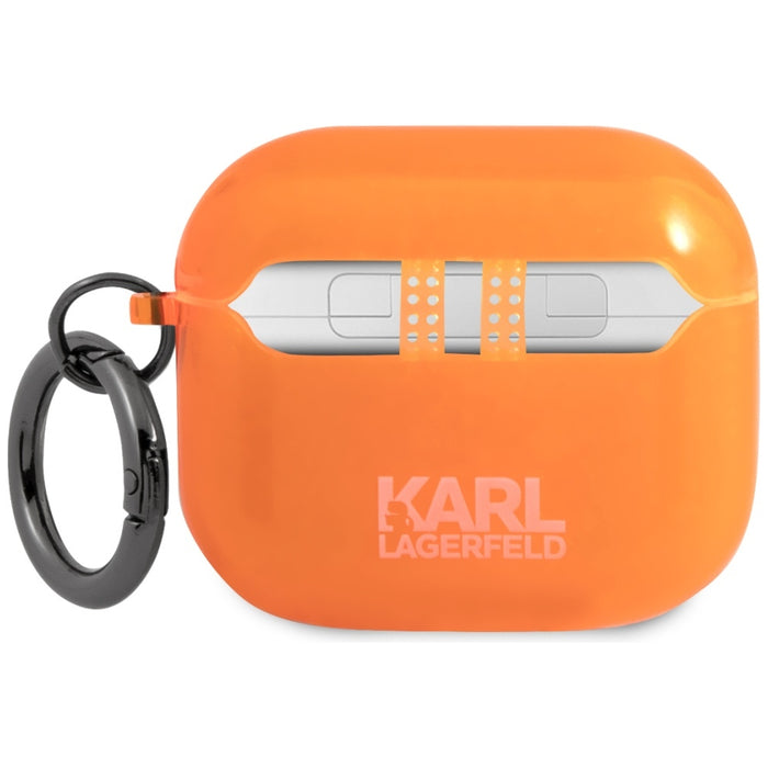 Karl Lagerfeld Choupette case for AirPods 3 - orange