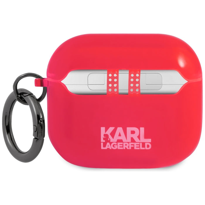 Karl Lagerfeld Choupette Case for AirPods 3 - Pink