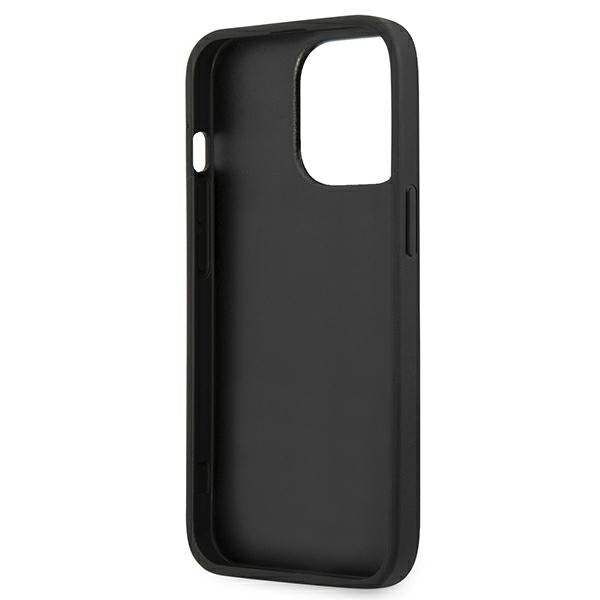 Karl Lagerfeld Ikonik Karl&amp;Choupette Case for iPhone 13 Pro / iPhone 13 - Fuchsia