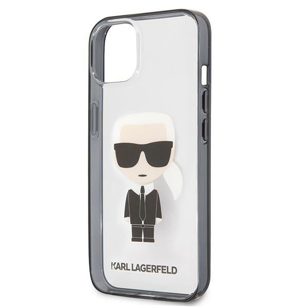 Karl Lagerfeld Iconik Karl Case for iPhone 13 mini - Transparent