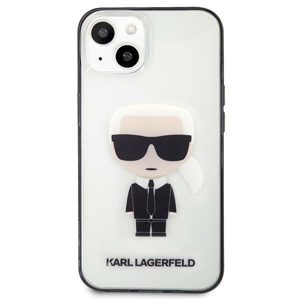 Karl Lagerfeld Iconik Karl Case for iPhone 13 mini - Transparent